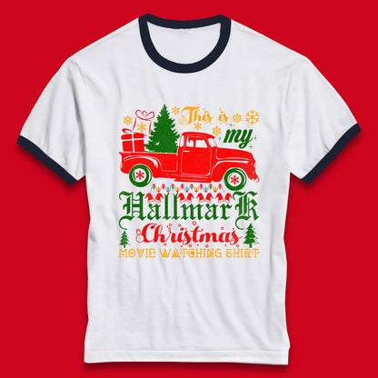 hallmark christmas movie ringer t shirt