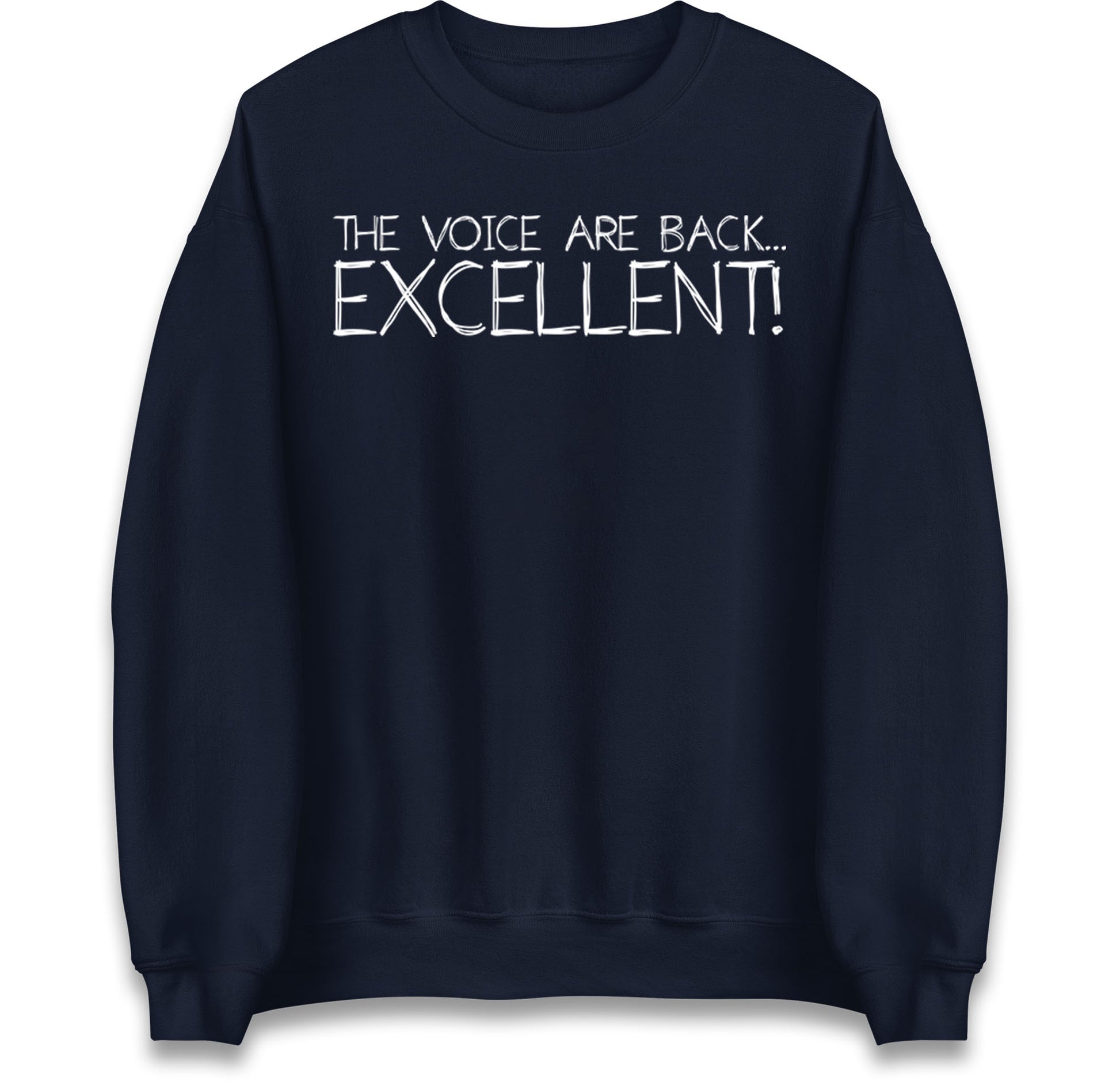 The Voice Are Back Excellent Jumper