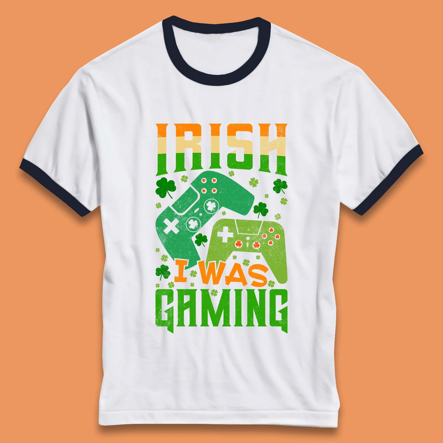 Irish I Was Gaming Ringer T-Shirt
