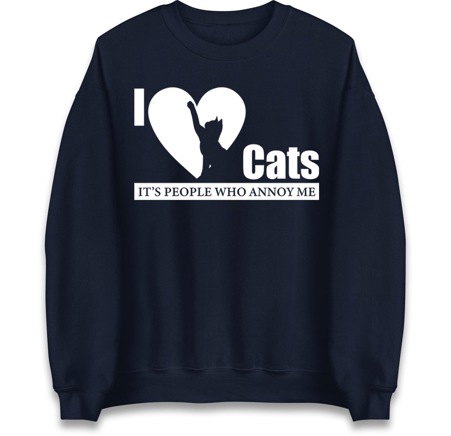 i love cats jumper