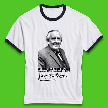 John Ronald Reuel Tolkien Signature Ringer T-Shirt