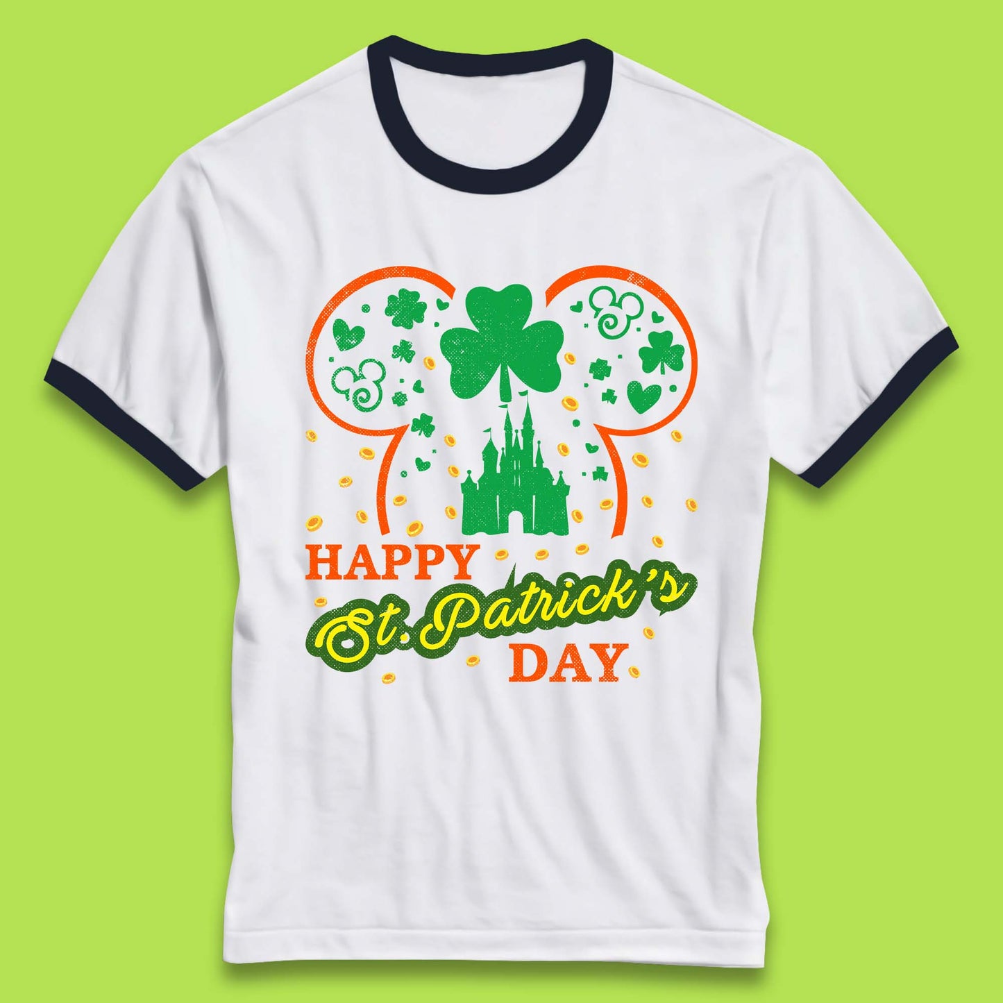 Disney Happy St. Patrick's Day Ringer T-Shirt