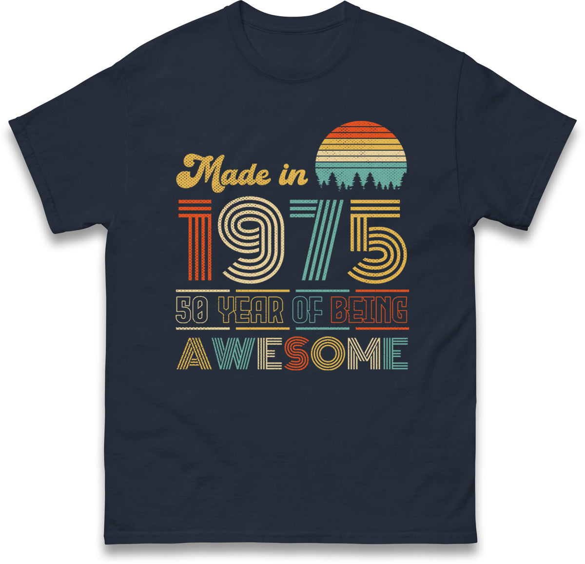 Vintage 50th Birthday T Shirt