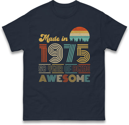 Vintage 50th Birthday T Shirt