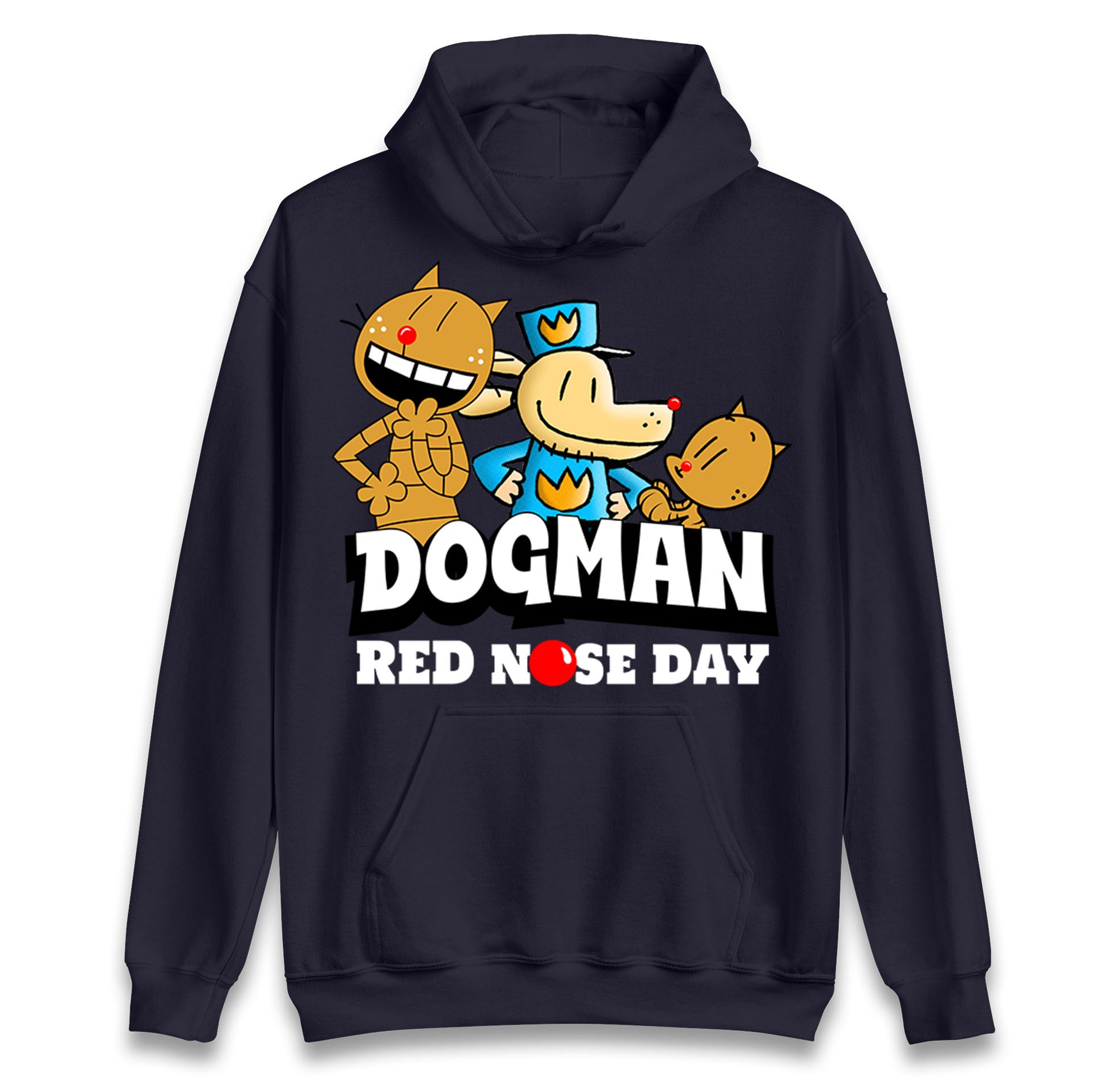 Dogman Red Nose Day Hoodie UK