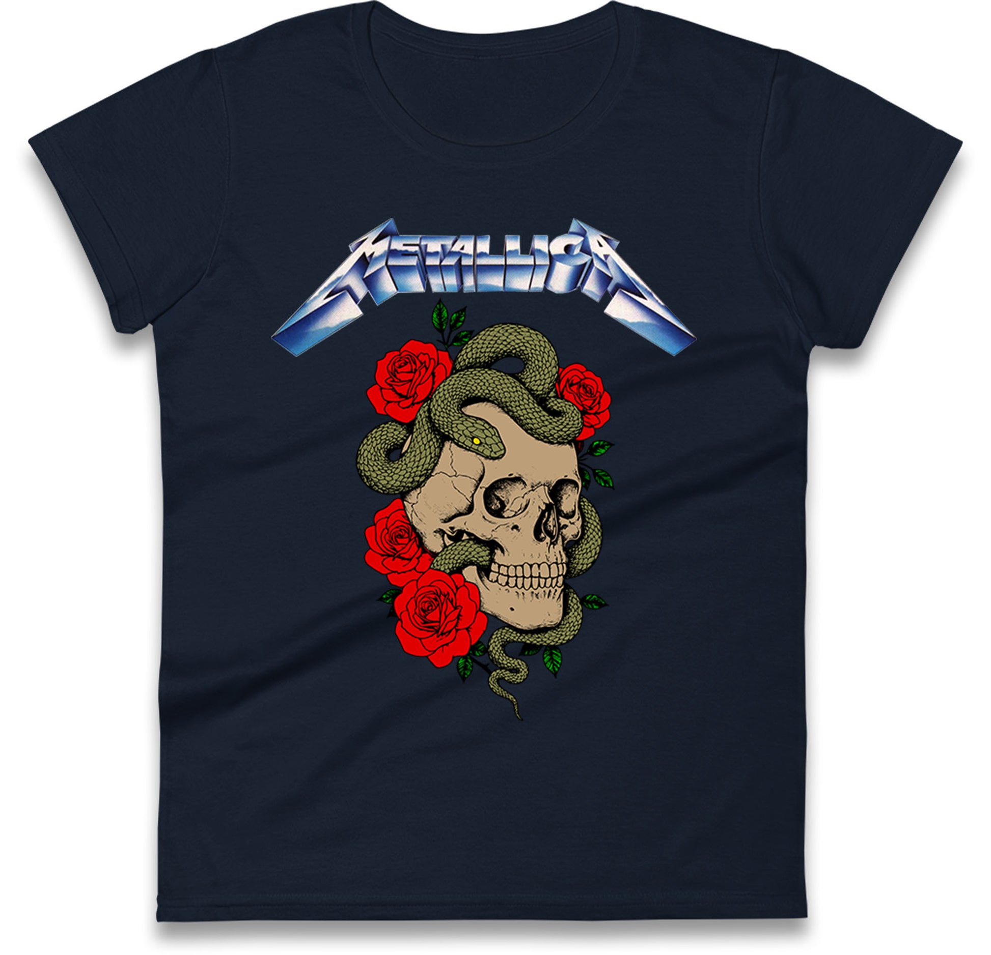 Metallica Skull Ladies T Shirt