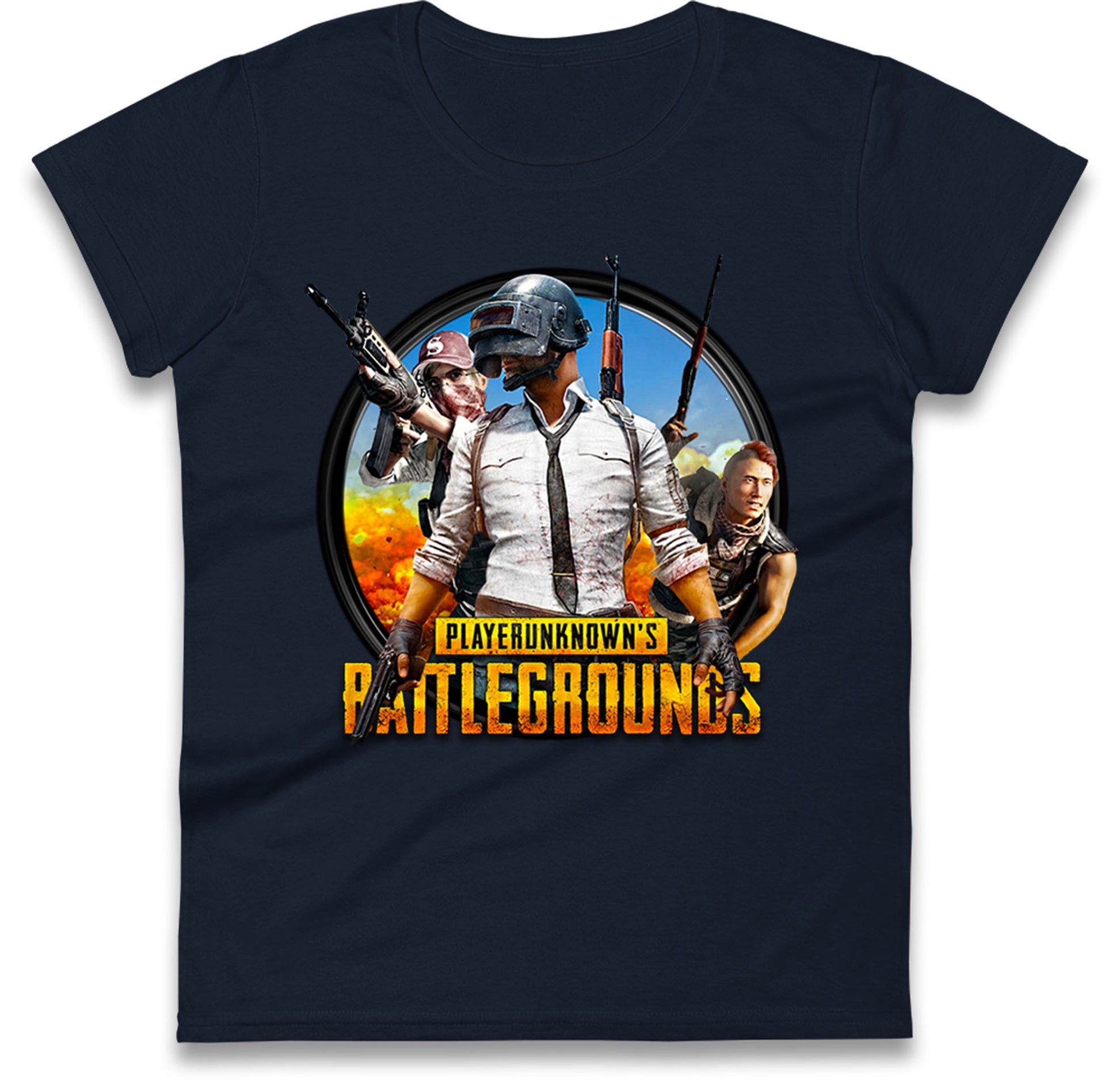 PUBG Battle Ladies T-Shirt