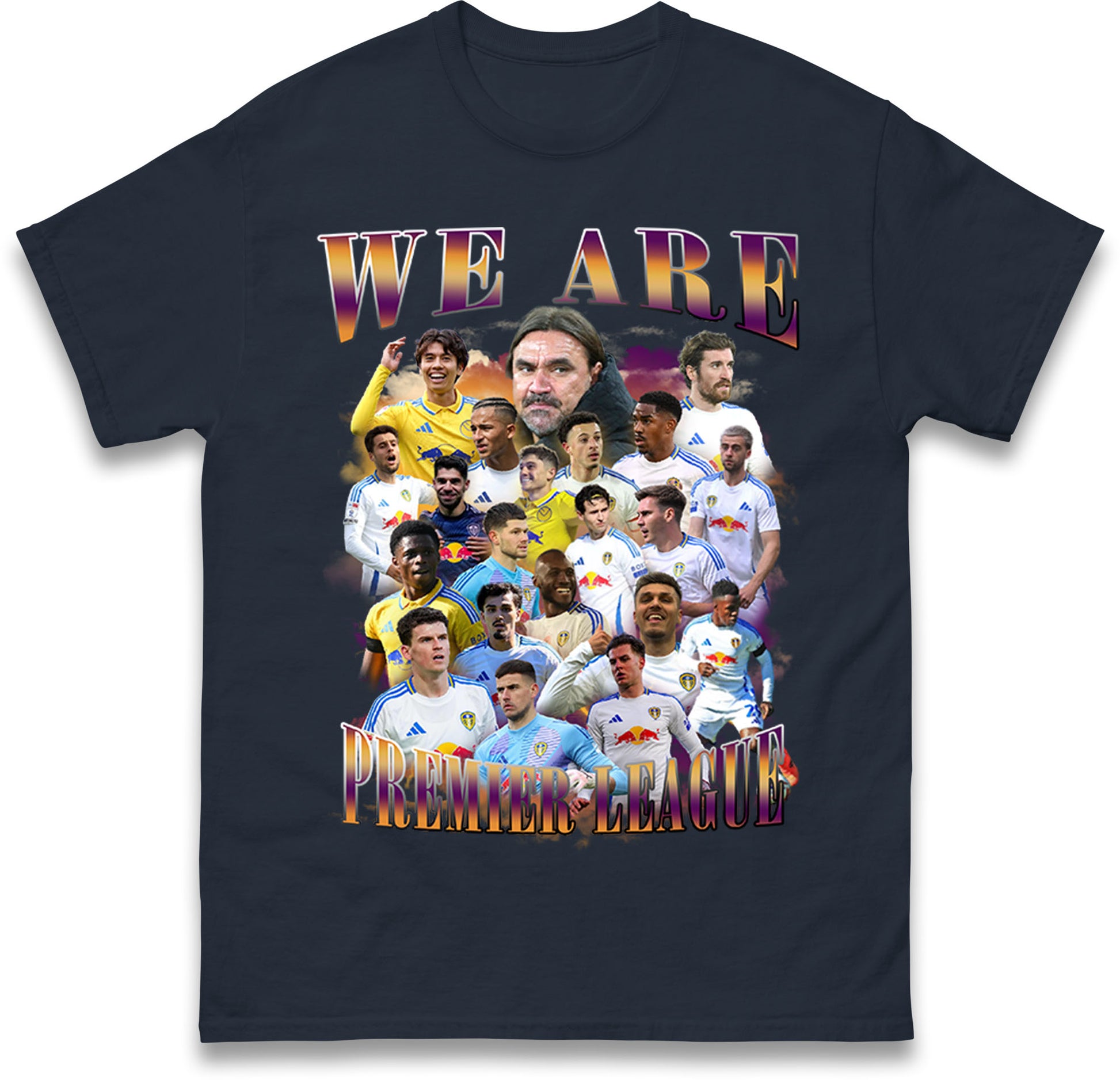Leeds United We Are Premier League T Shirt