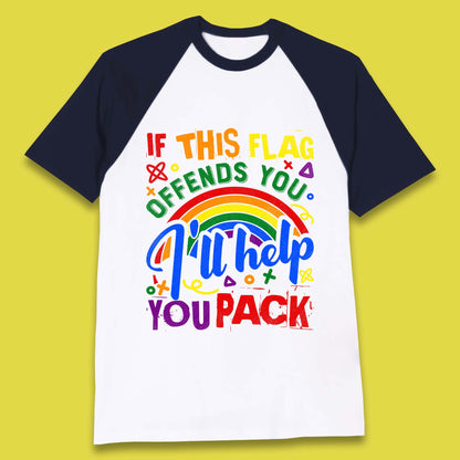 If This Flag Offends You Baseball T-Shirt