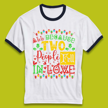 Love Christmas Ringer T-Shirt