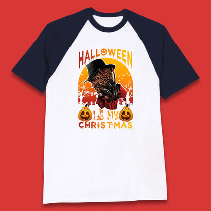 freddy krueger baseball t shirt