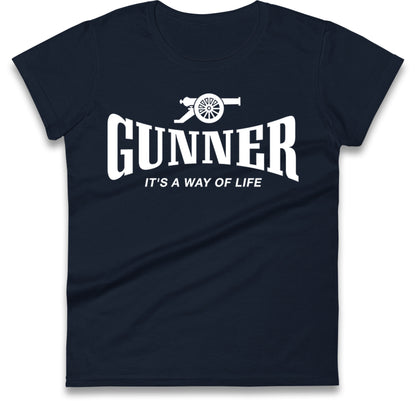 Arsenal Football Ladies T Shirt
