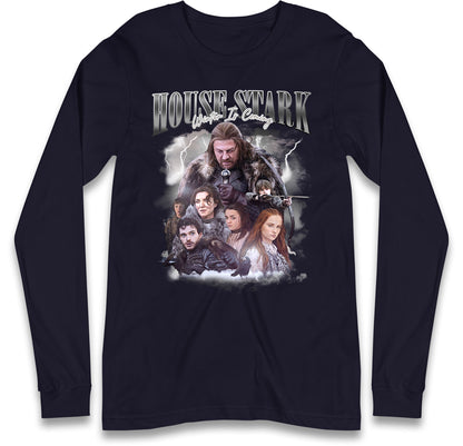 Eddard Stark Long Sleeve T Shirt