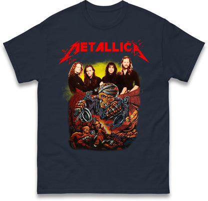 Metallica Skelington T Shirt