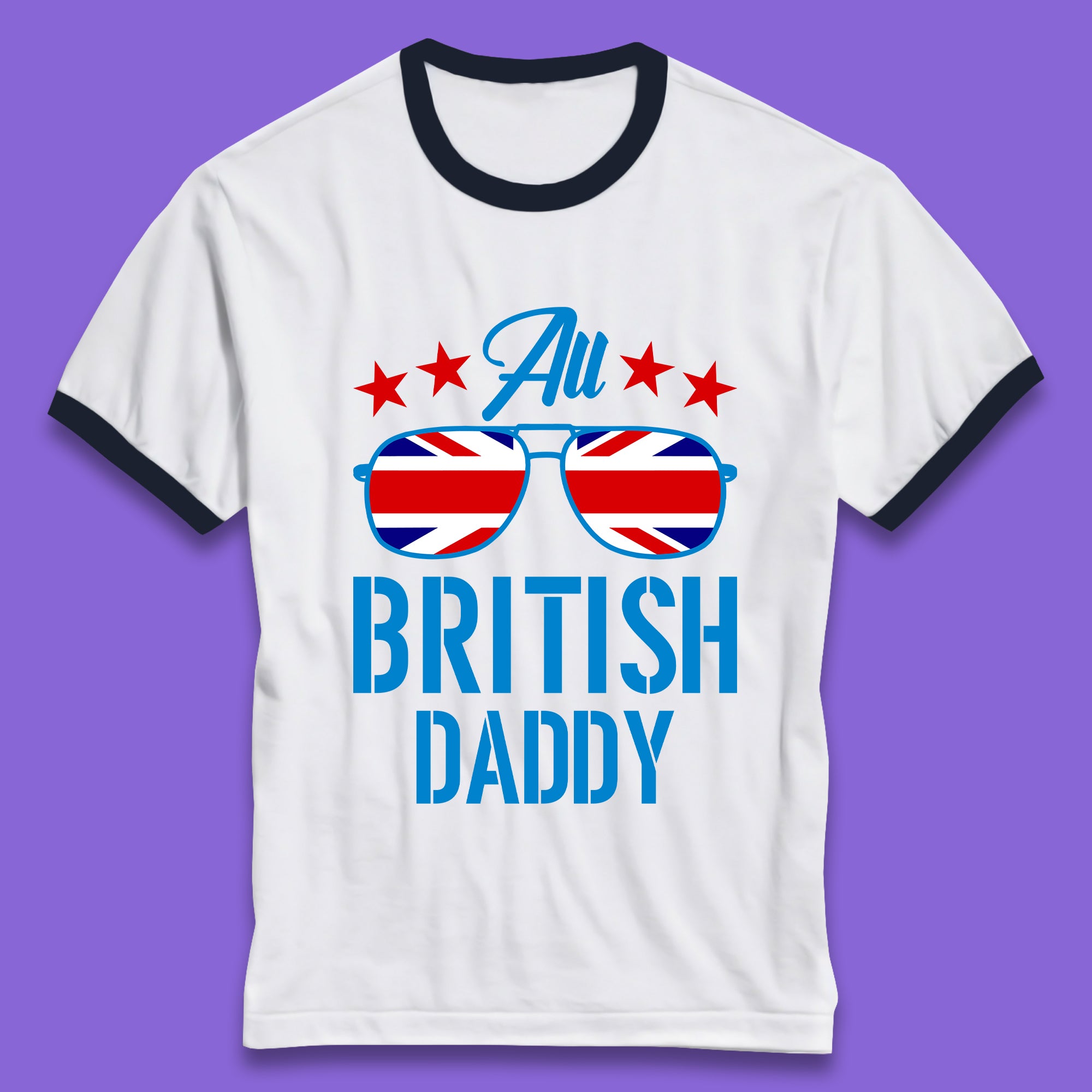 British Daddy Ringer T-Shirt