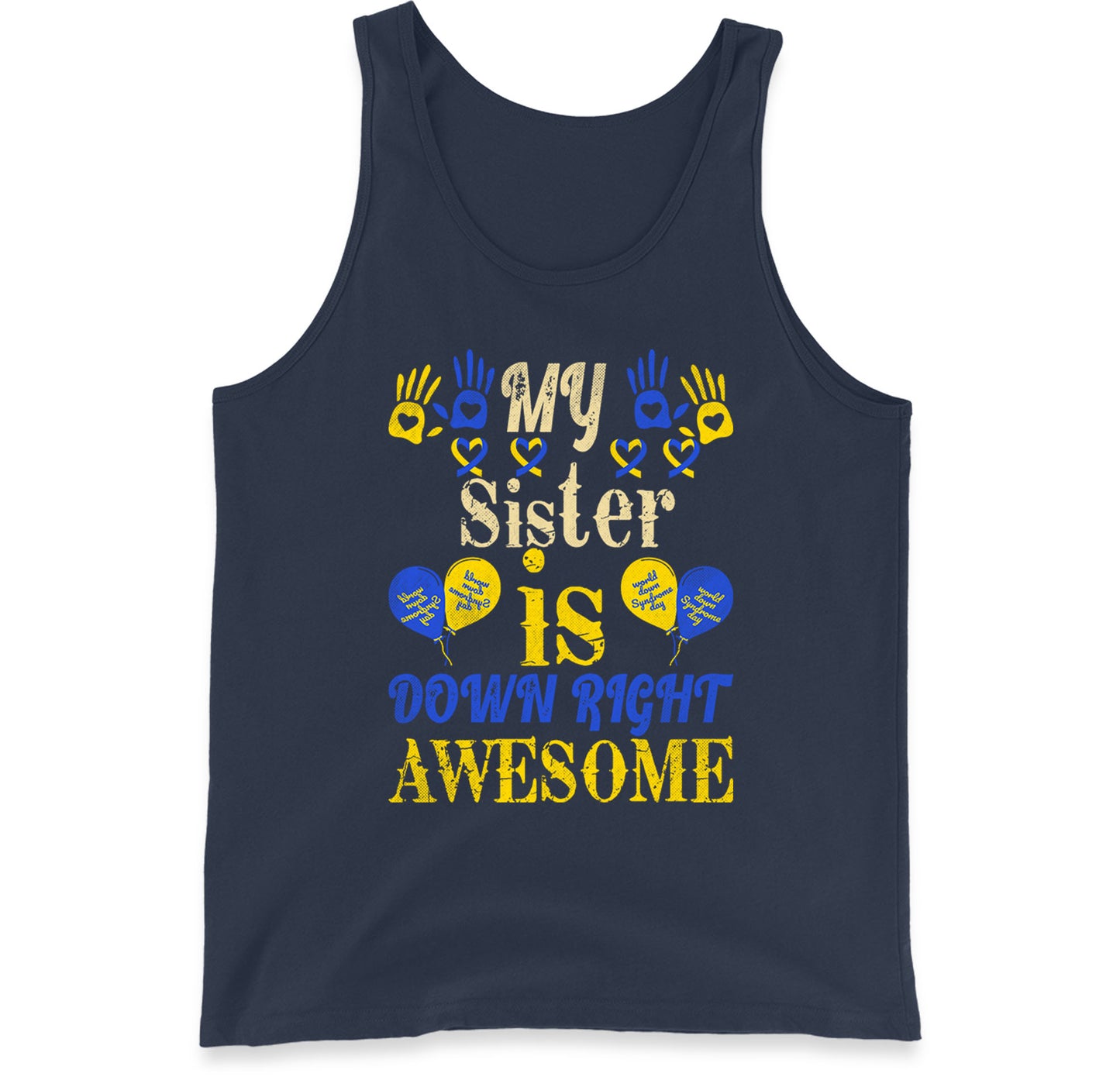 world down syndrome day tank top