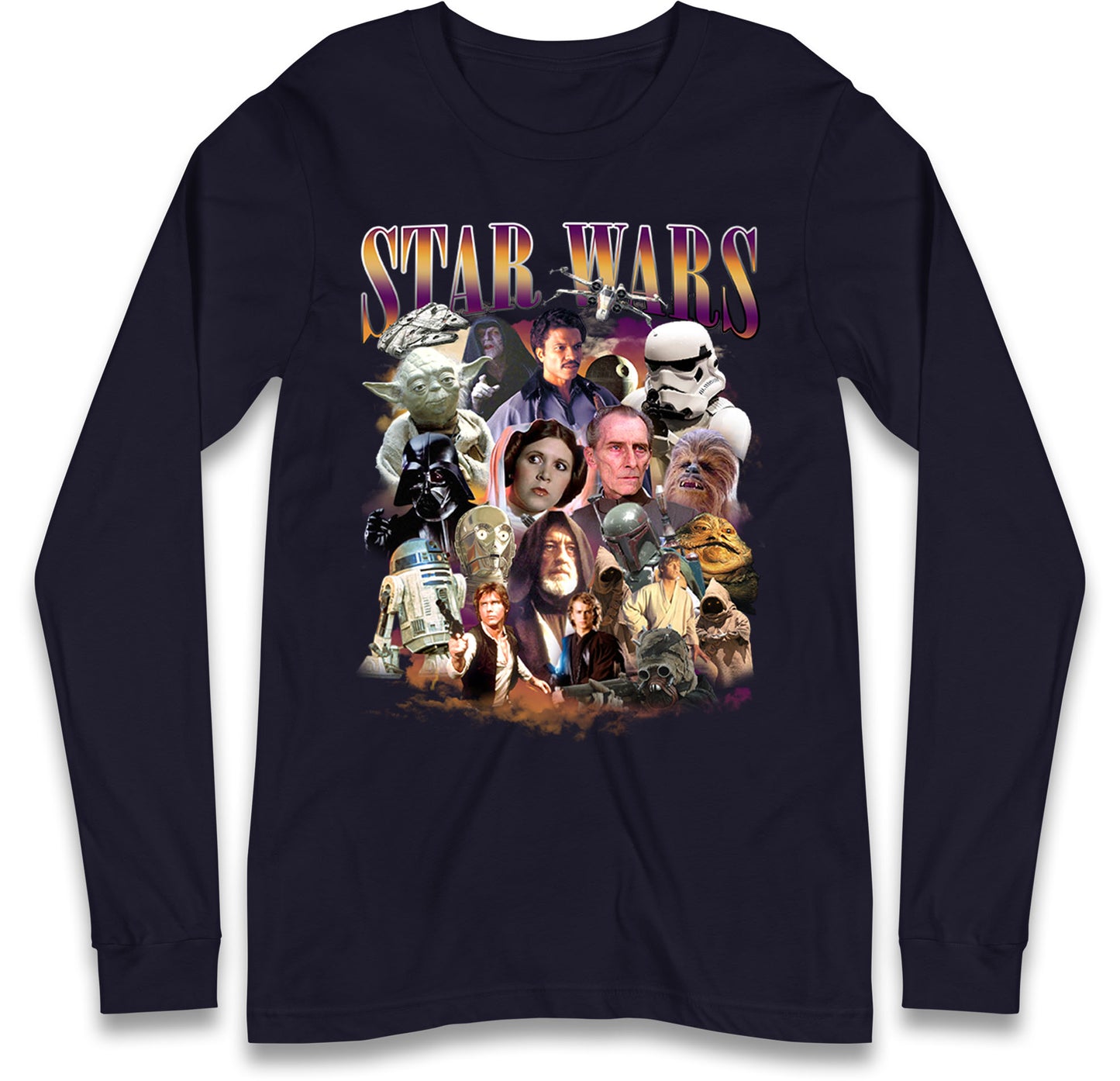 Star Wars Bootleg Long Sleeve T Shirt