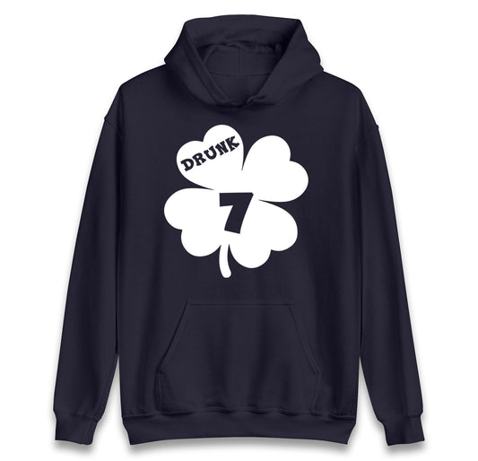 Drunk 7 St Patricks Day hoodie 