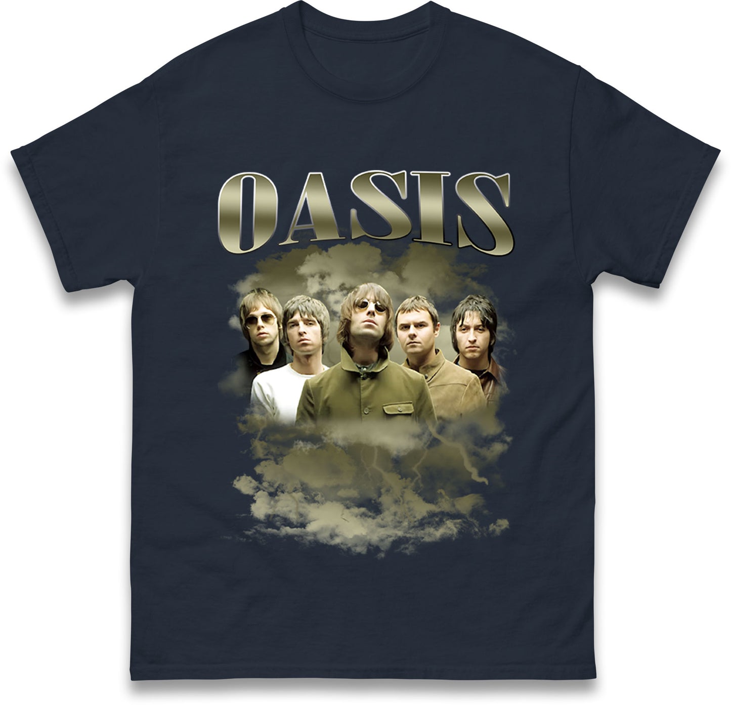 Oasis Band T Shirt Vintage