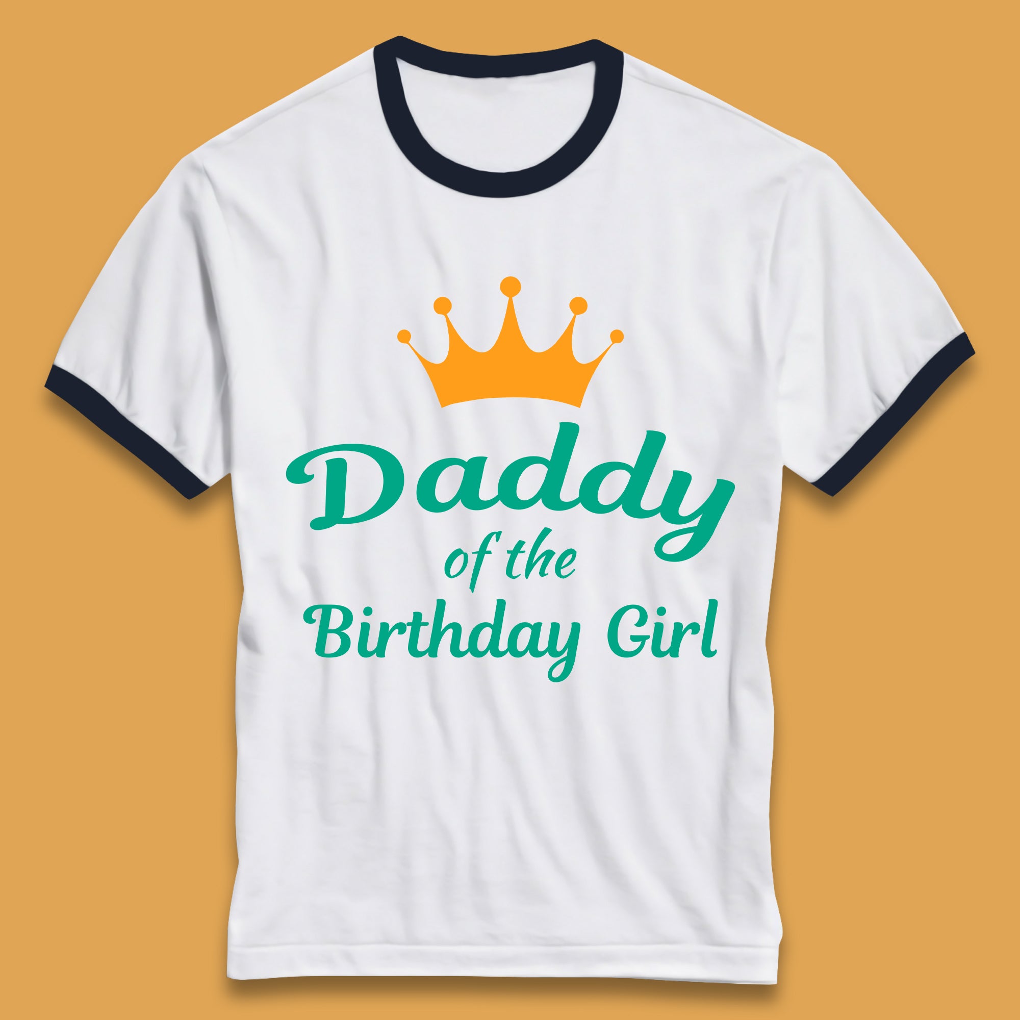 Daddy Of The Birthday Girl Ringer T-Shirt