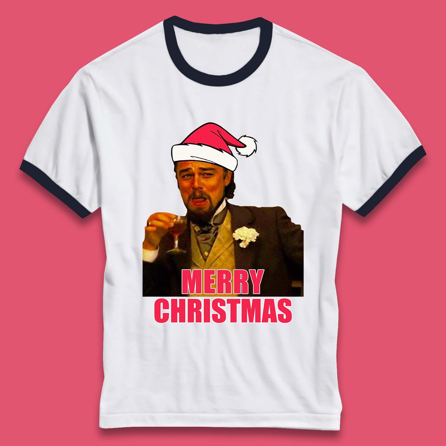 Leonardo DiCaprio Christmas Ringer T-Shirt