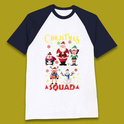 Christmas Squad Baseball T-Shirt