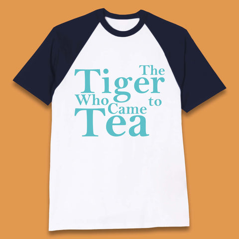 The Tiger Who Came To Tea Story Book Baseball T-Shirt
