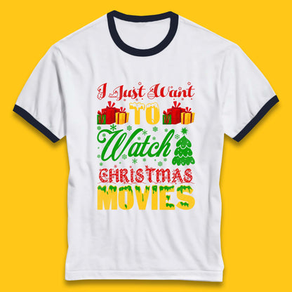 christmas movie ringer t shirt