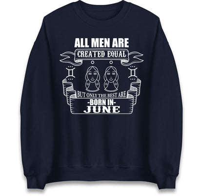 Born In June Birthday Jumper