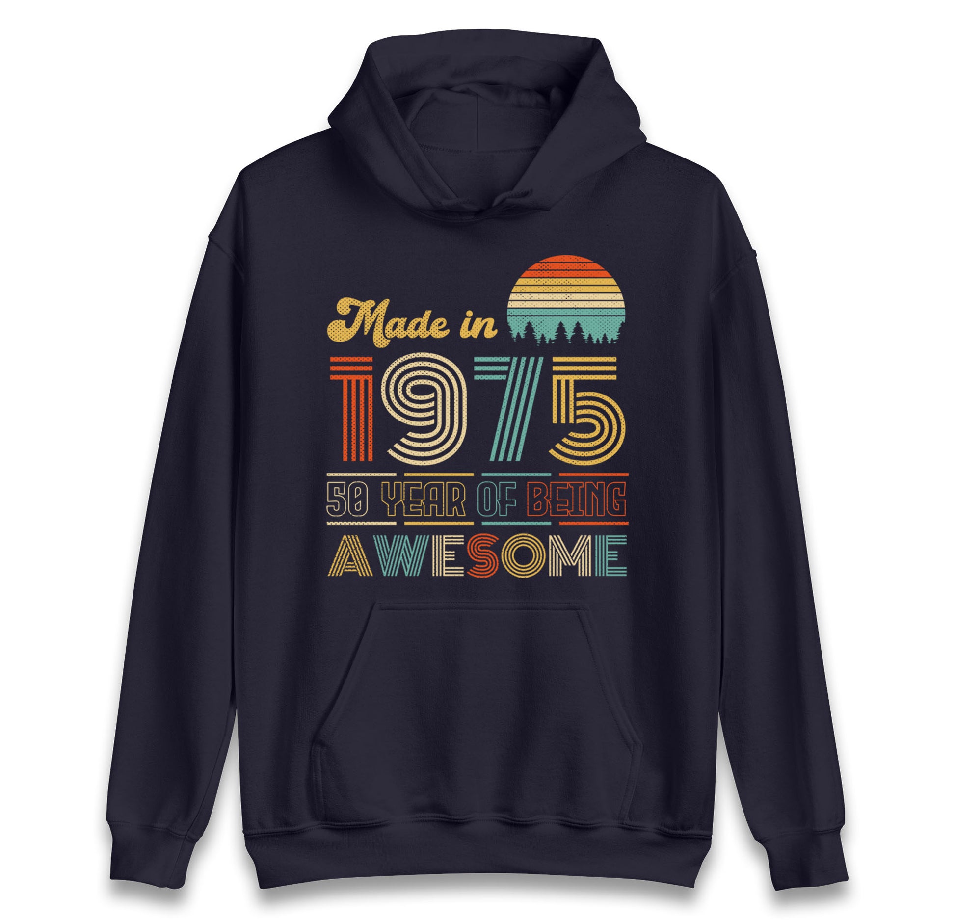 Vintage 50th Birthday Hoodie