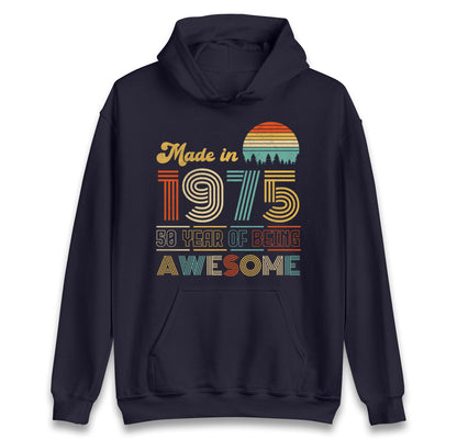 Vintage 50th Birthday Hoodie