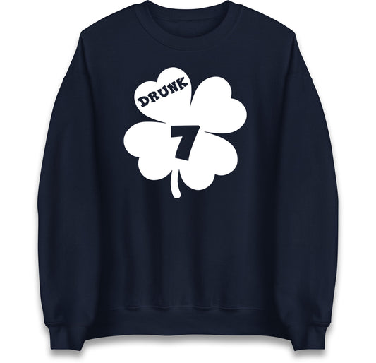 Drunk 7 St Patricks Day Jumper
