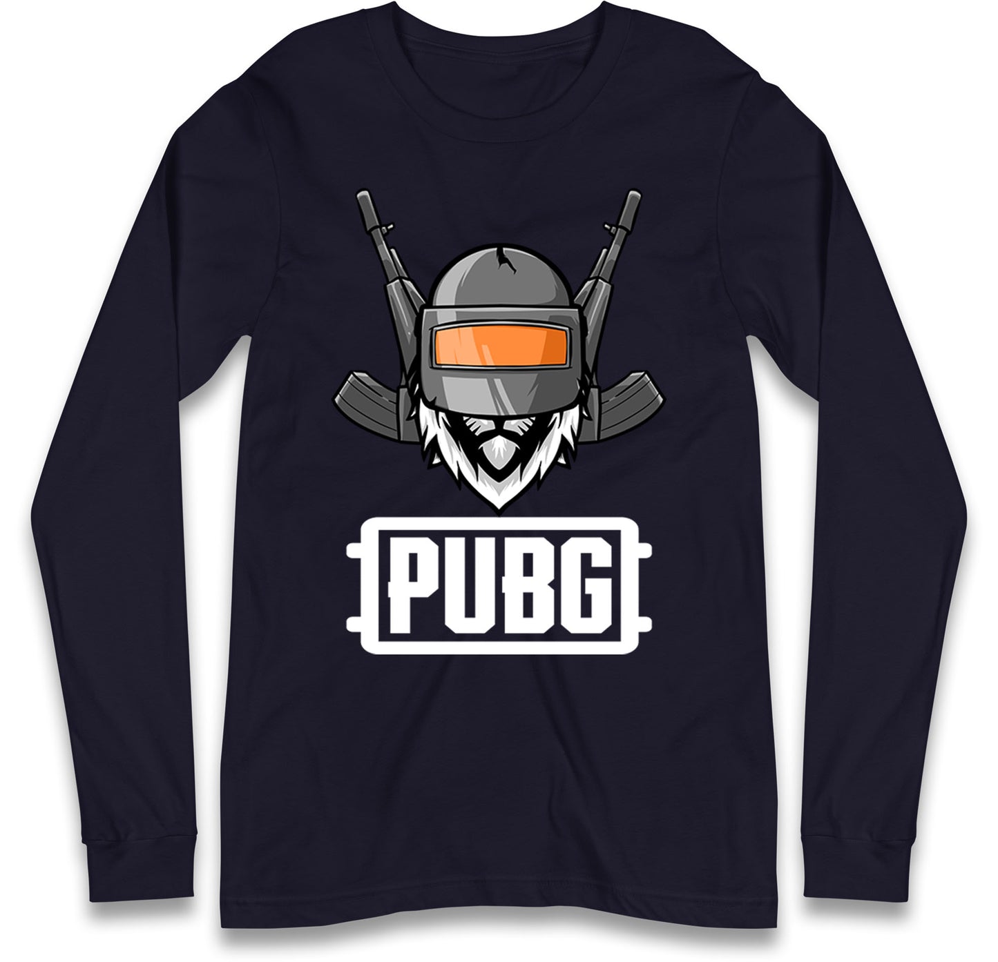 Pubg Helmet Long Sleeve T Shirt