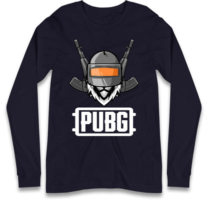 Pubg Helmet Long Sleeve T Shirt