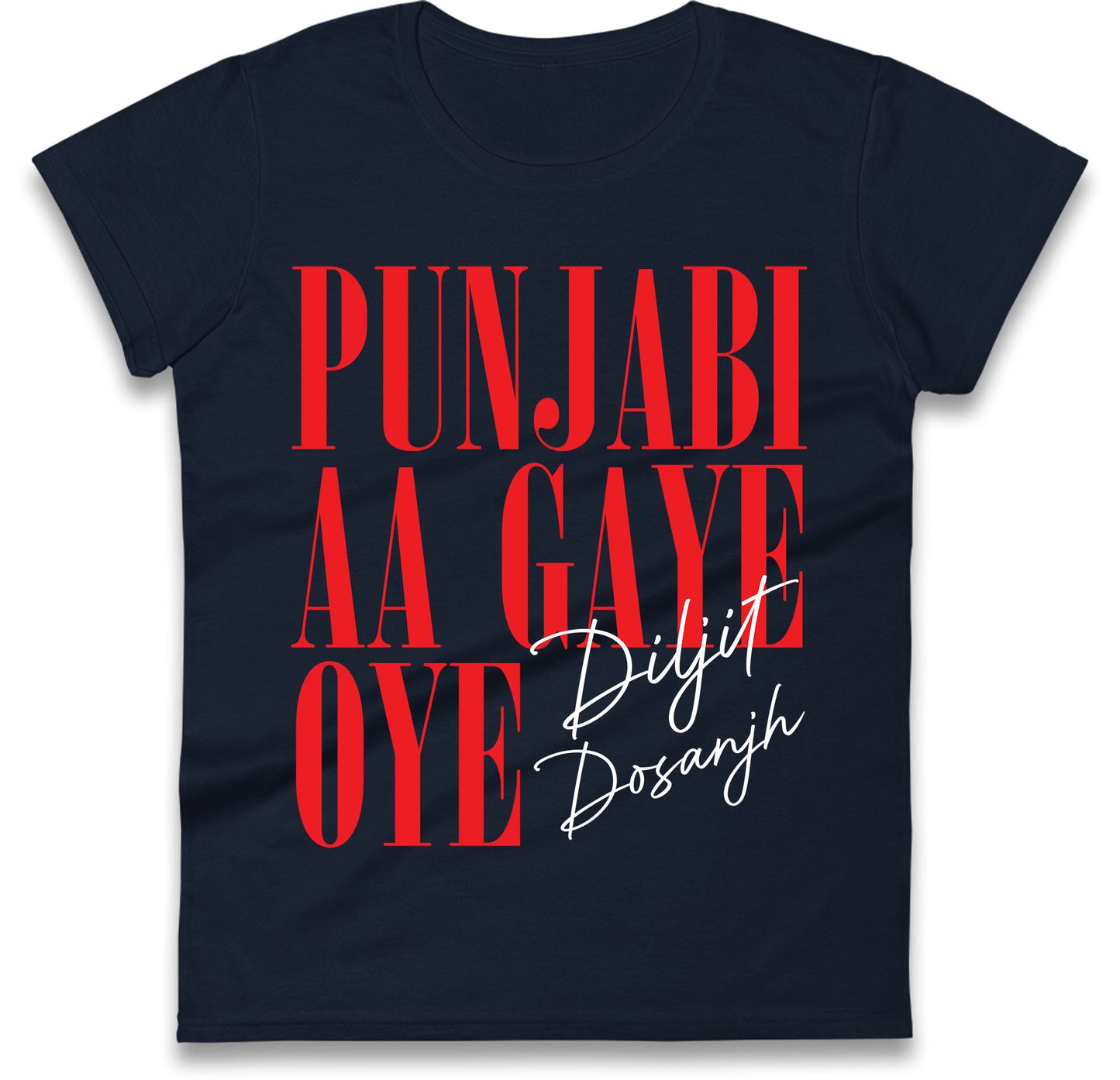 Diljit Dosanjh Ladies T Shirt