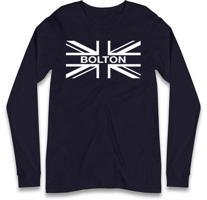 Bolton Union Jack Long Sleeve T Shirt