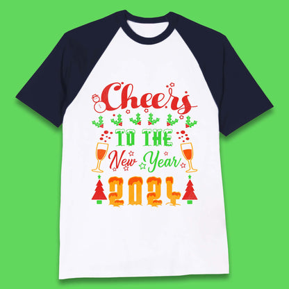 Cheers To The New Year 2024 Baseball T-Shirt
