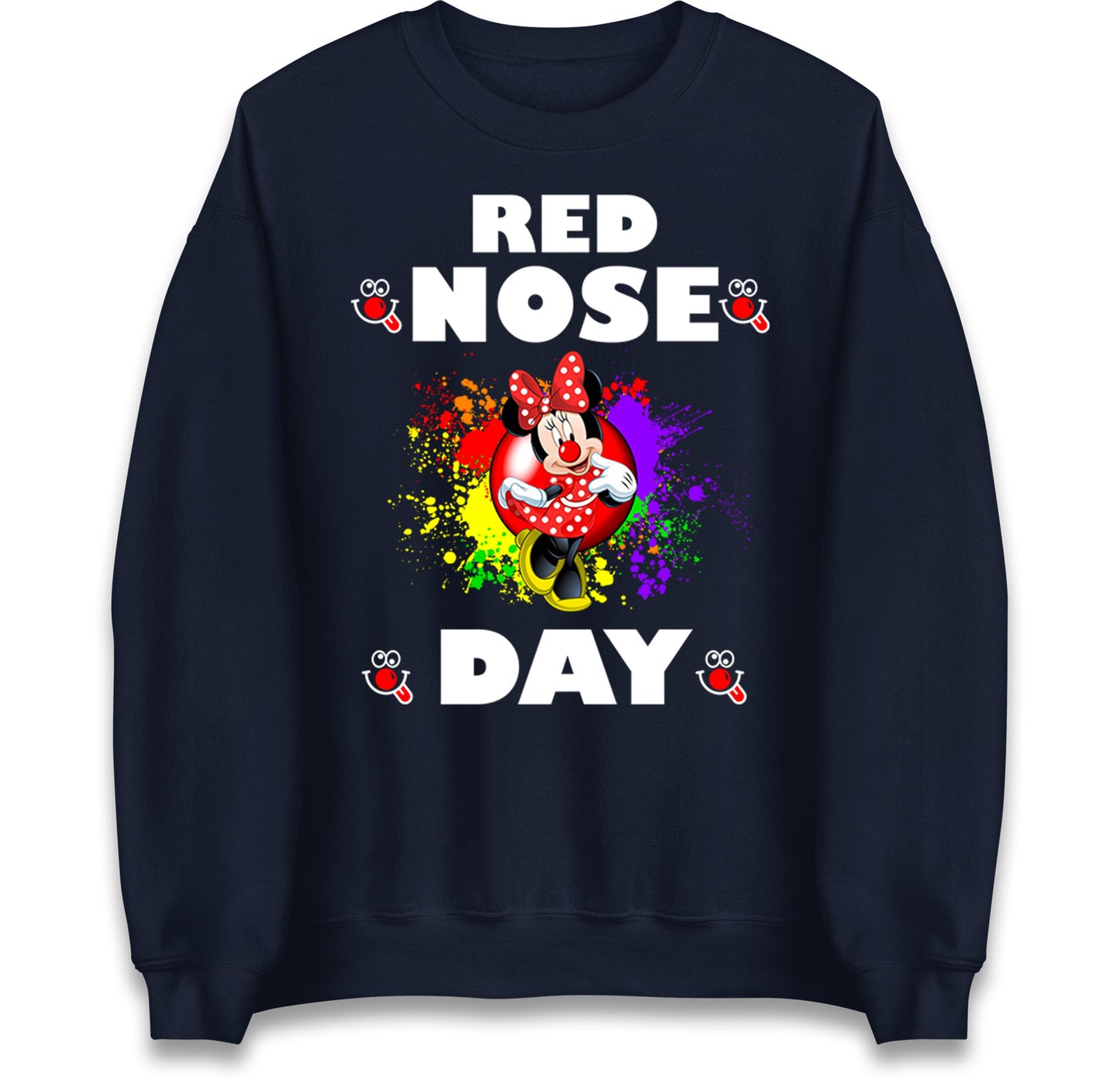Red Nose Day Minnie Mouse Jumper