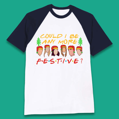 Friends Inspired Christmas Baseball T-Shirt