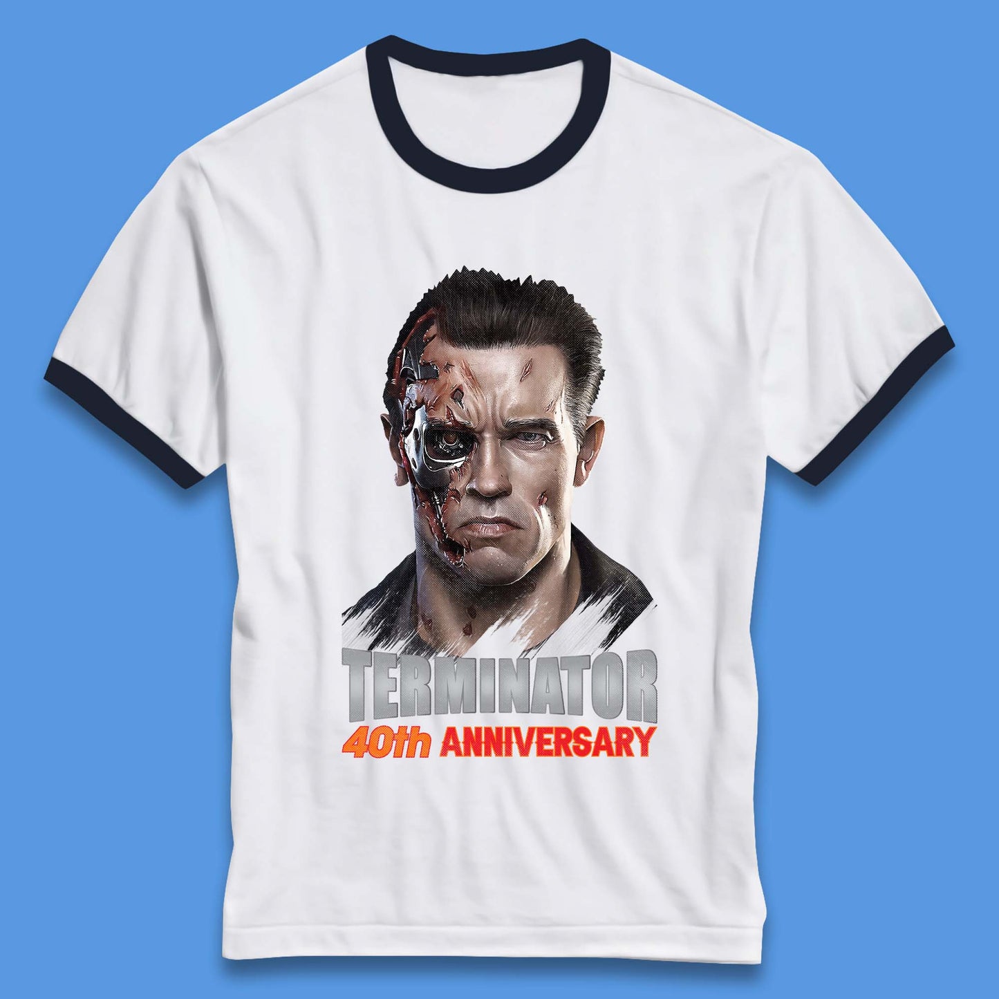 Terminator 40th Anniversary Ringer T-Shirt