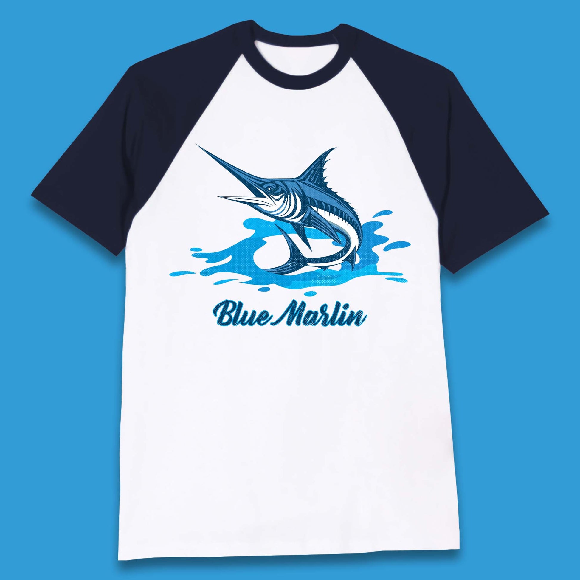 Blue Marlin Shirt Mens