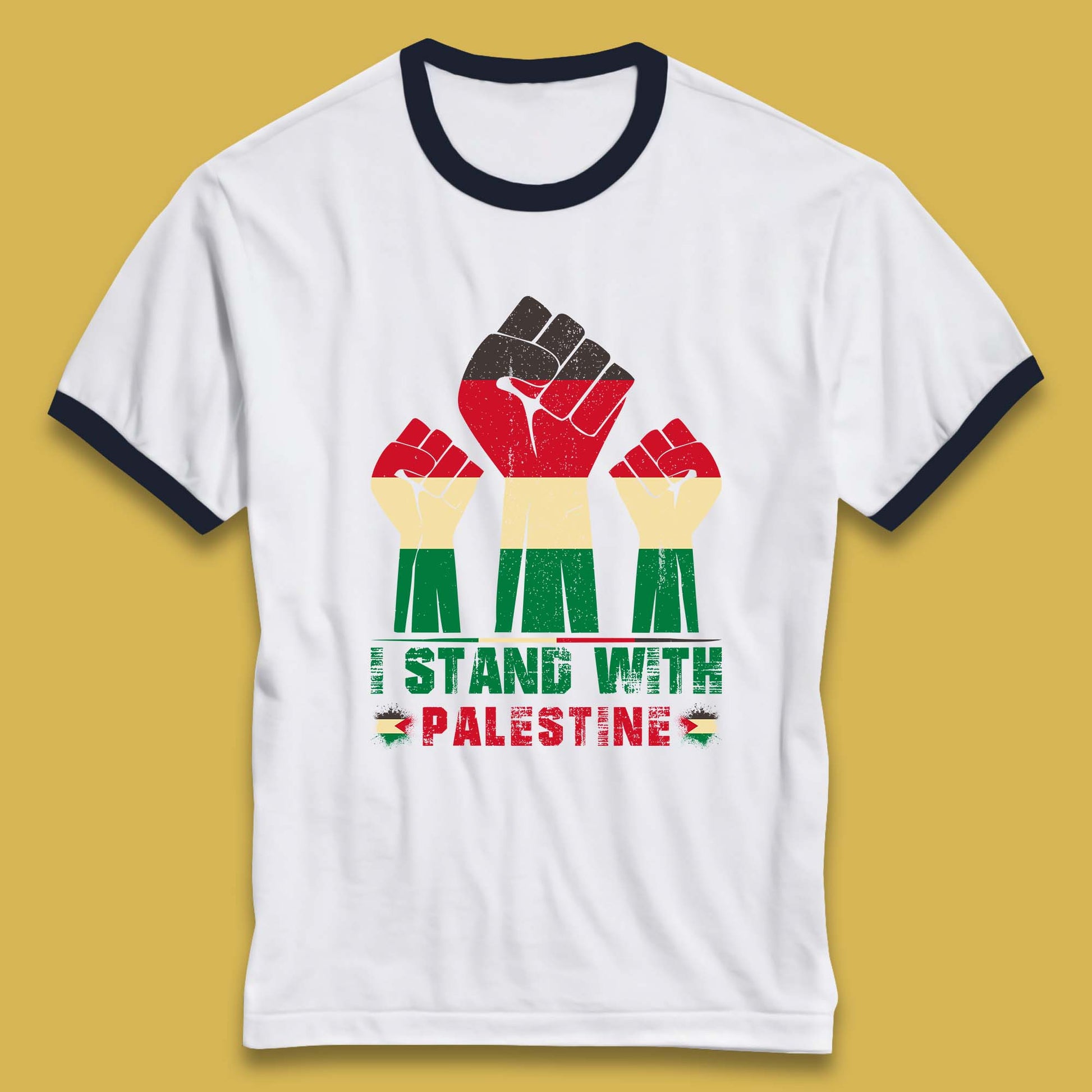 Palestine Ringer Tee