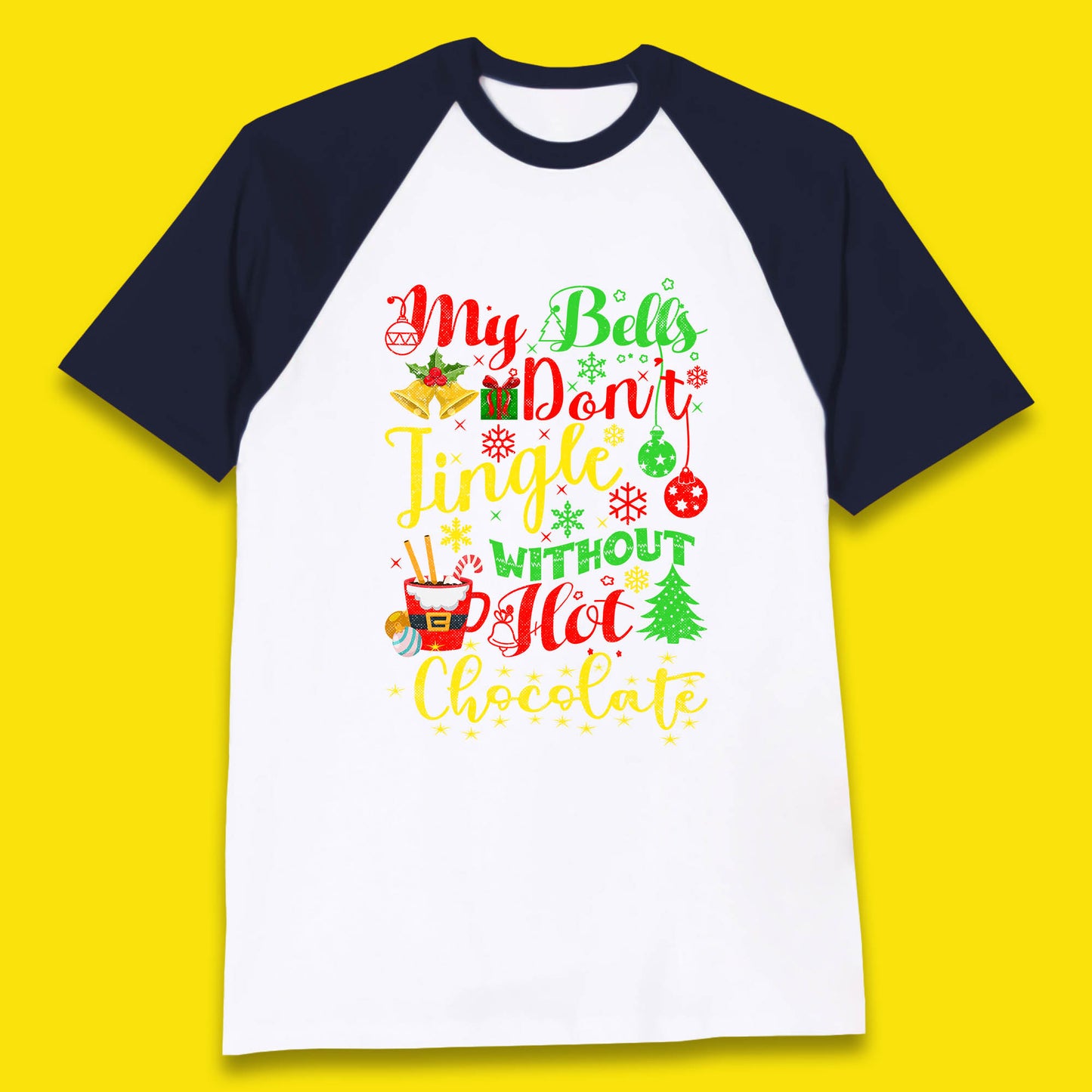 jingle bells baseball t shirt
