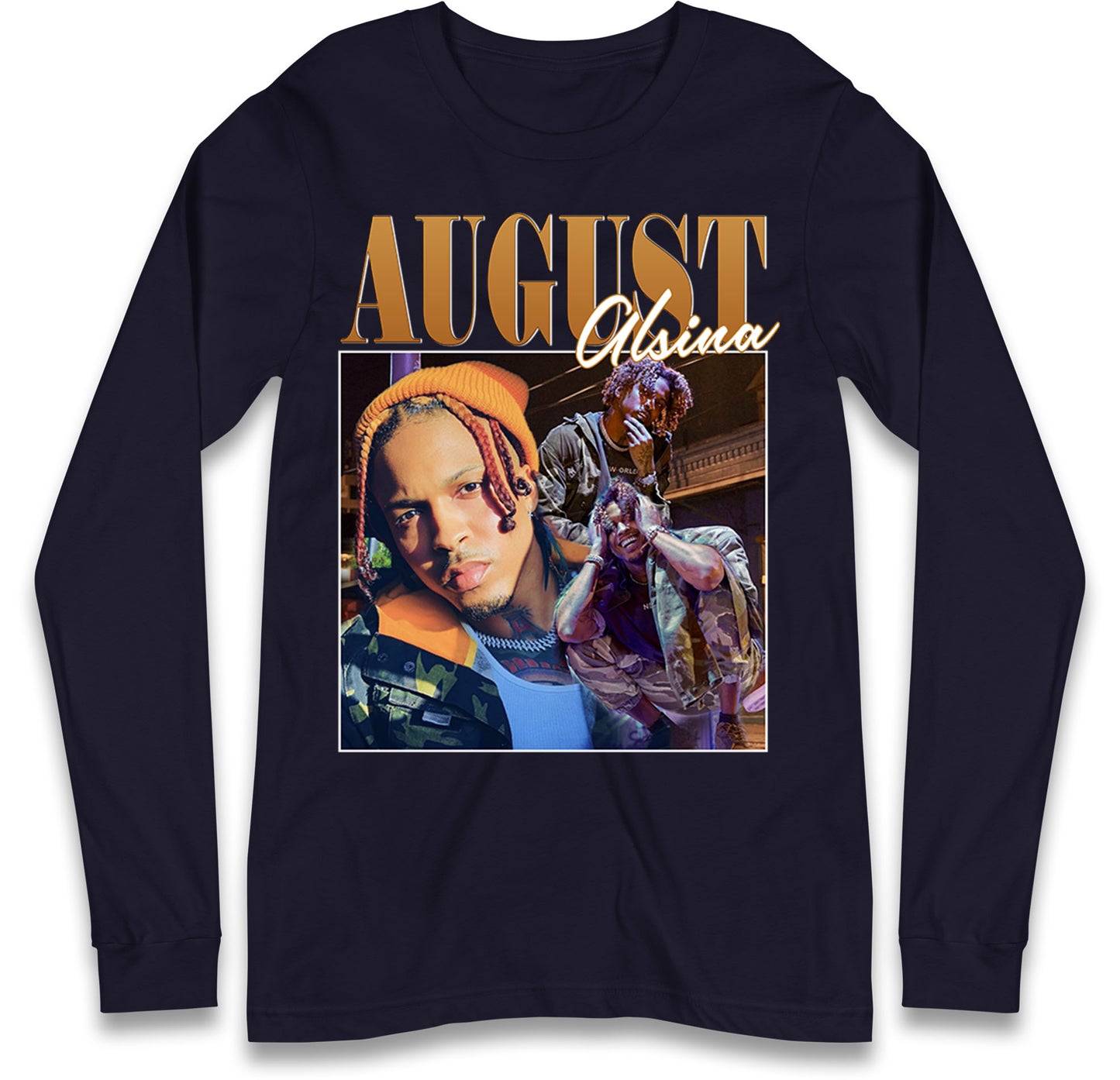 August Alsina Longsleeve T Shirt