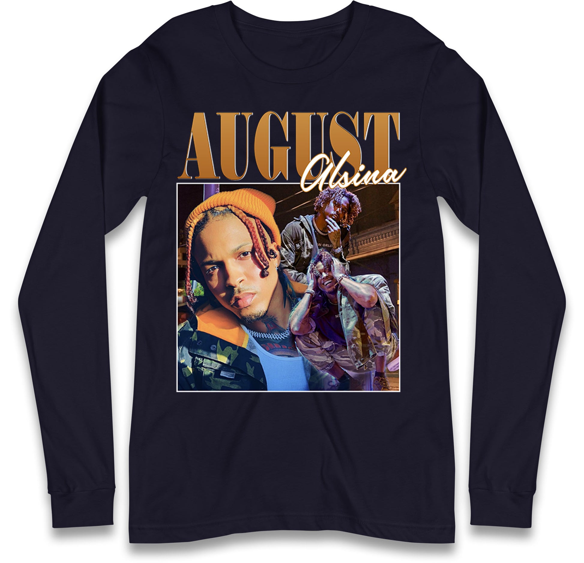 August Alsina Longsleeve T Shirt