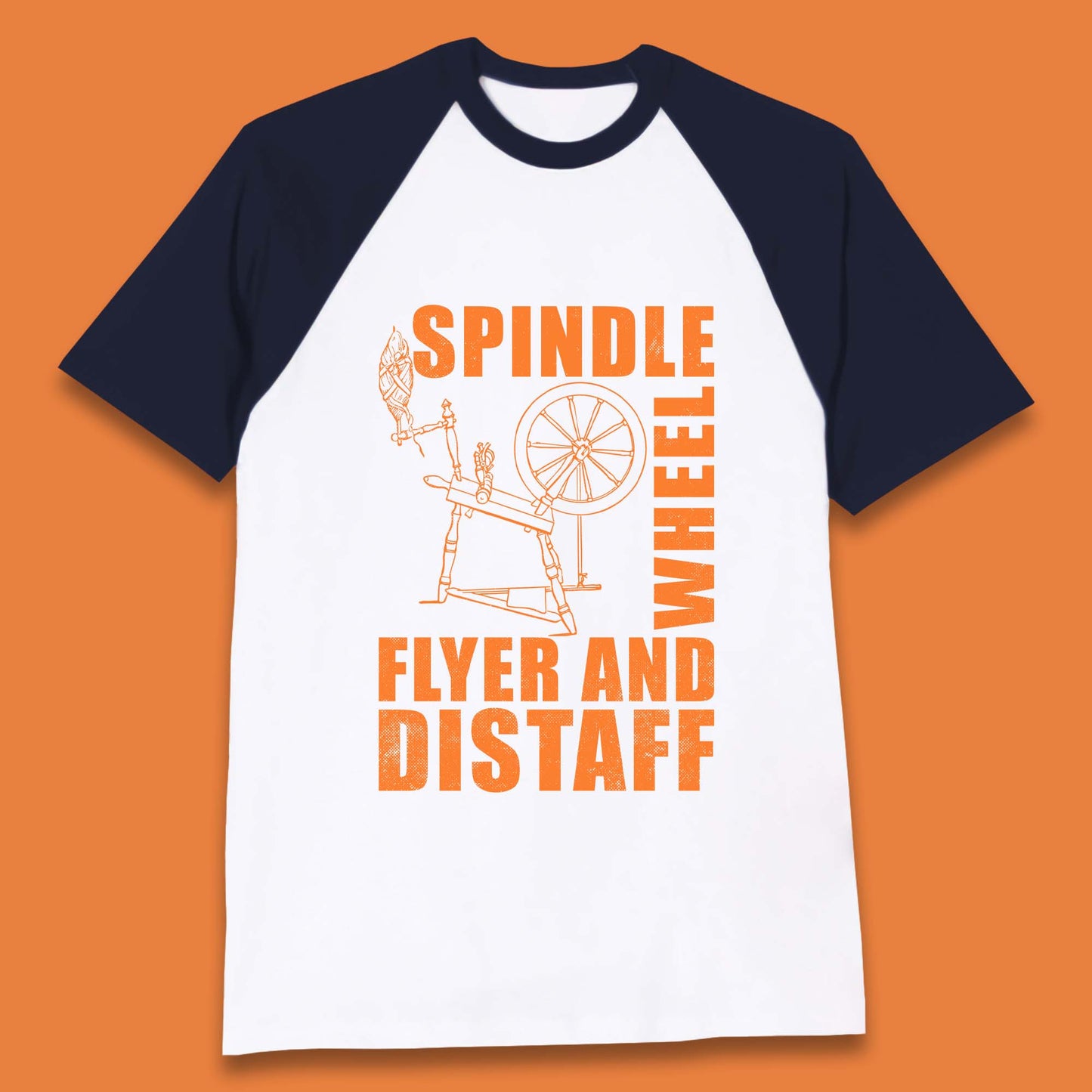 Spindle Wheel Baseball T-Shirt