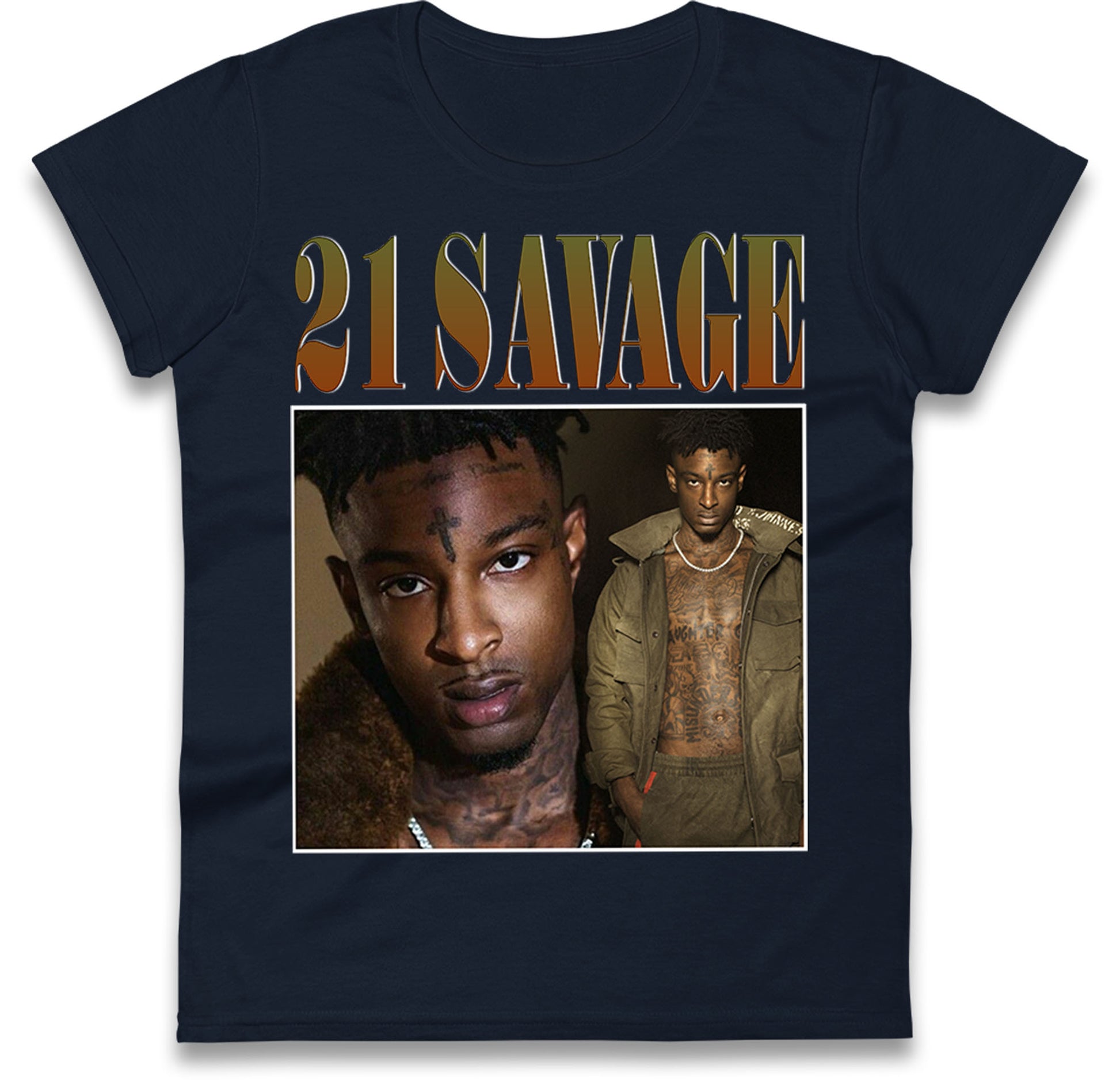 21 Savage Rapper Ladies T Shirt