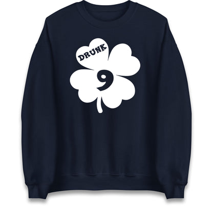 Drunk 9 St Patricks Day Jumper