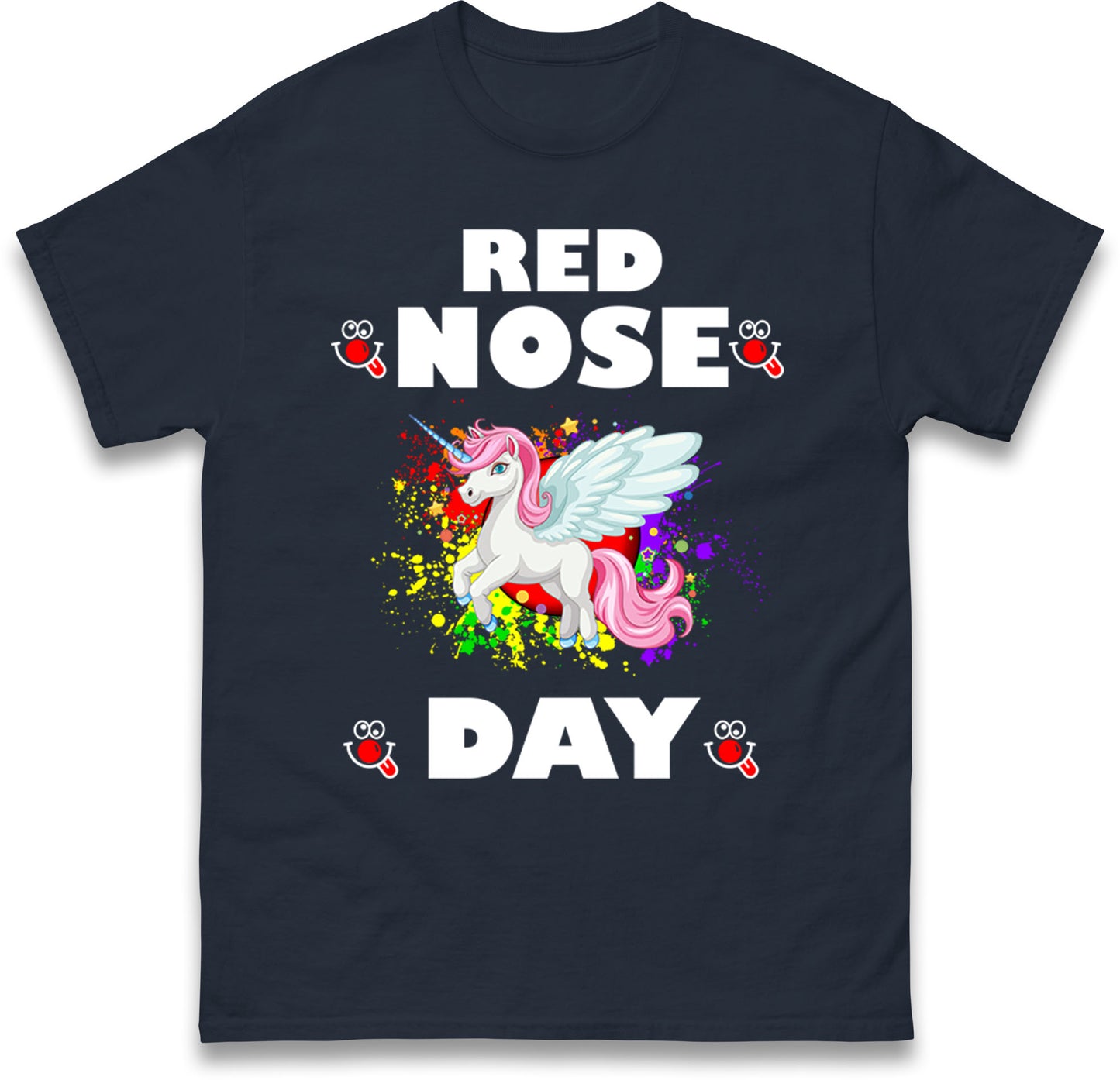 Unicorn Red Nose Day T Shirt