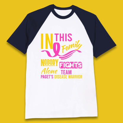 Paget's Disease Warrior Baseball T-Shirt